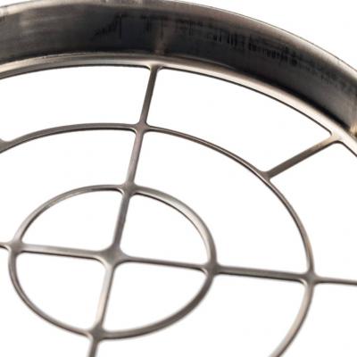 Элемент дымохода Stout решетка из нержавеющей стали DN80 для воздухоподводящей трубы