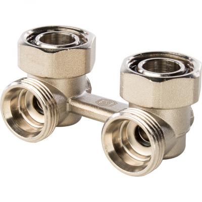 Узел нижнего подключения радиатора для двухтрубной системы STOUT угловой 3/4'' SVH-0004-000020