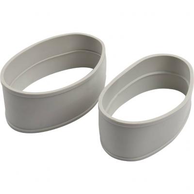 Элемент дымохода Stout DN60/100 адаптер для котла угловой 90° коаксиальный (совместимый с Baxi,Viessmann)