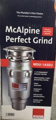 Измельчитель пищевых отходов 330Вт (1/2 л.с.)  McALPINE WDU-1ASEU