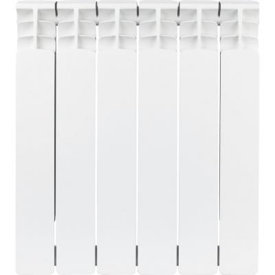 Радиатор биметаллический STOUT Space 500 6 секции боковое подключение SRB-0310-050006