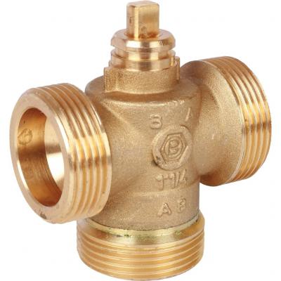 Компактный 3-Ходовой зональный клапан, сервопривод 230V, с кабелем 1м., НР 1 1/4" Stout SVM-0070-300132