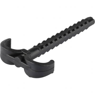 Дюбель-крюк Stout двойной, для труб д.20мм, длина 80мм