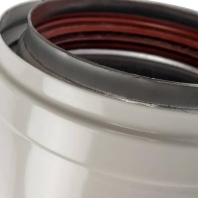 Элемент дымохода Stout DN 80 труба 1000 мм утепленная п/м