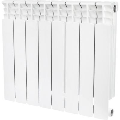 Радиатор биметаллический STOUT Space 500 8 секции боковое подключение SRB-0310-050008