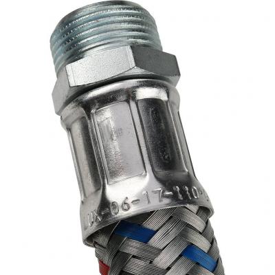 Гибкая подводка Stout для воды НР 3/4" х ВР 3/4", длина 1000 мм SHF-НB