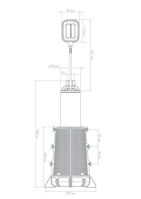 Насос погружной колодезный  Джилекс «ВОДОМЕТ» 55/35 А