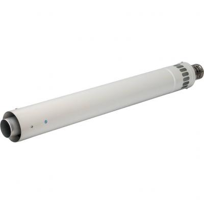 Элемент дымохода Stout DN60/100 конечный участок 900 мм дымохода для горизонт.прохода через стену с оголовком из нерж. стали