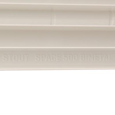 Радиатор биметаллический STOUT Space 500 5 секции боковое подключение SRB-0310-050005