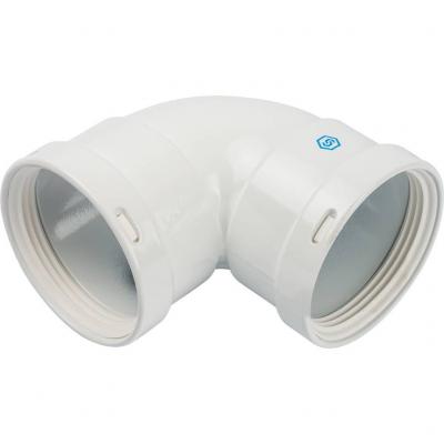 Элемент дымохода Stout отвод 90° м/м DN80