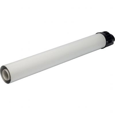 Элемент дымохода Stout конденсац. участок для прохода через стену с манжетами и оголовком 854 мм DN60/100 м/п PP-FE