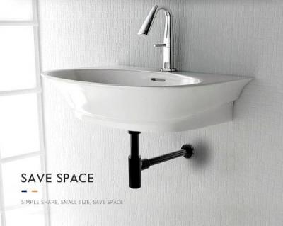 Сифон для раковины F82-7 Черный