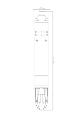 Насос погружной скважинный Джилекс «ВИНТОВИК» 35/80
