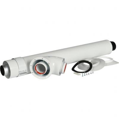 Дымоход Stout коаксиальный для прохода через стену (совместимый с Protherm Рысь,Ягуар) D 60/100