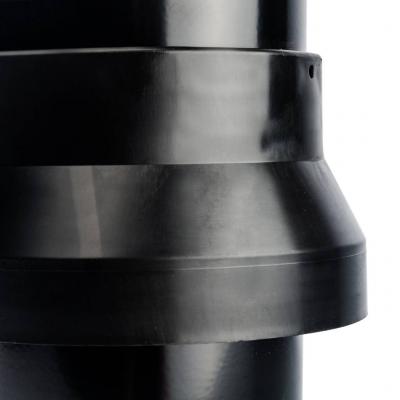 Элемент дымохода Stout DN80/100 к-т адаптер вертикальный утепленный, 584 мм, финальный участок