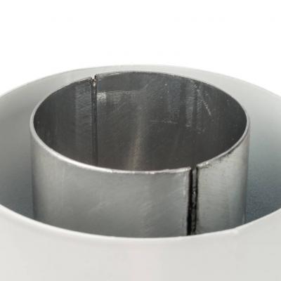 Элемент дымохода Stout DN60/100 адаптер для котла угловой 90° коаксиальный (совместимый с Vaillant, Protherm NEW)(с логотипом)