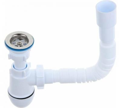 Сифон АНИ ф40 УНИВ. С ГОФРОЙ 40-40/50 C0115