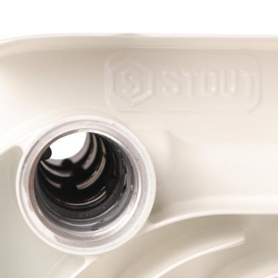 Радиатор биметаллический STOUT Space 500 5 секции боковое подключение SRB-0310-050005