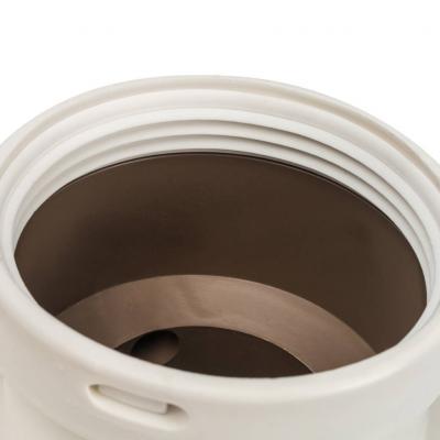 Элемент дымохода Stout DN80/80 адаптер для подкл. разд. труб (совместимый Baxi ) PP-Ryton