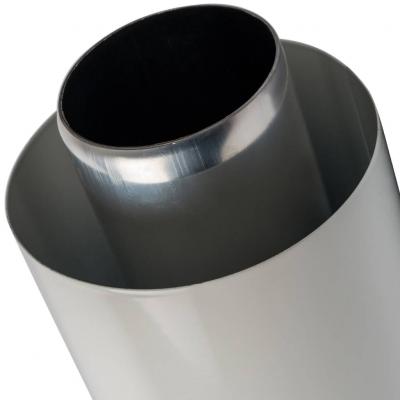 Элемент дымохода Stout DN60/100 конечный участок 830мм дымохода для горизонт. прохода через стену с оголовком из пластика