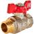 Кран шаровой НВ Rommer бабочка 1/2" DN15 Кран шаровой НВ Rommer бабочка 1/2" DN15
