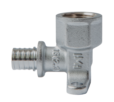 Угольник аксиальный настенный внутренней резьбой 16x1/2" HILLMAN HM-C-LU1612F