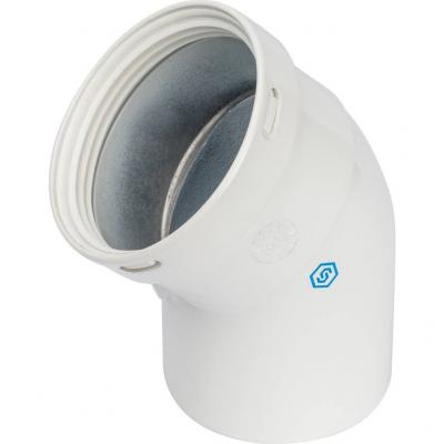 Элемент дымохода Stout отвод 45° п/м DN80