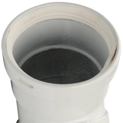 Элемент дымохода Stout отвод 45° м/м DN80 Элемент дымохода Stout отвод 45° м/м DN80