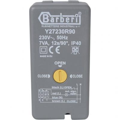 Компактный 2-Ходовой зональный клапан, сервопривод 230V, с кабелем 1м., НР 1" Stout SVM-0070-200125