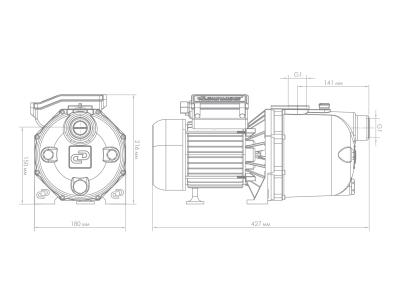 Насос поверхностный Джилекс «ДЖАМБО» 70/50 Ч